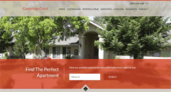 Desktop Screenshot of livecambridgecourt.com